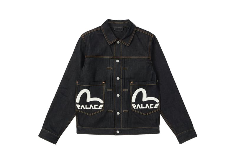 palace skateboards fall 2021 week 7 drop evisu collaboration release information closer look