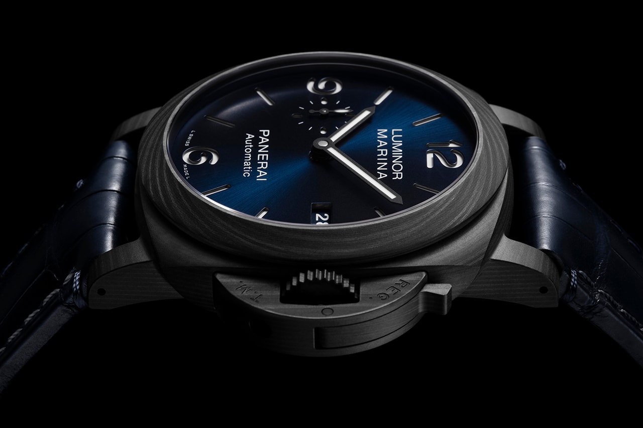 Panerai Brings Together Matte Finish Composite Case With Blu Notte Dial