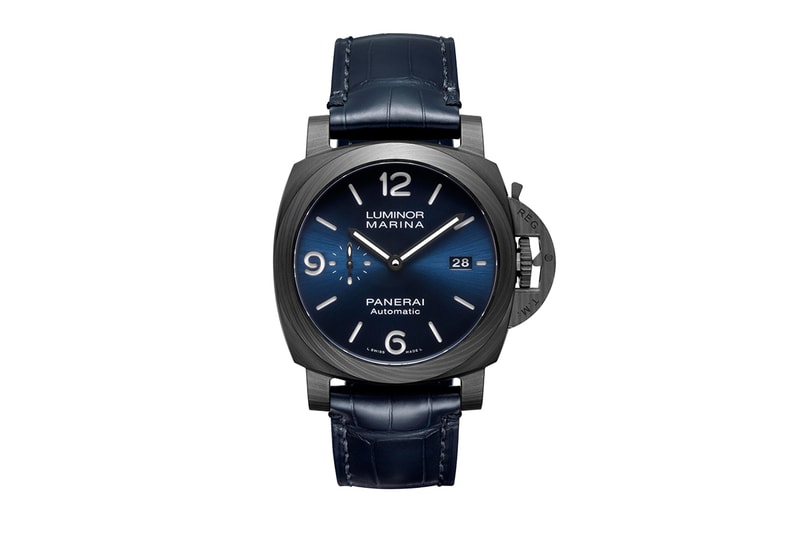 Panerai Brings Together Matte Finish Composite Case With Blu Notte Dial