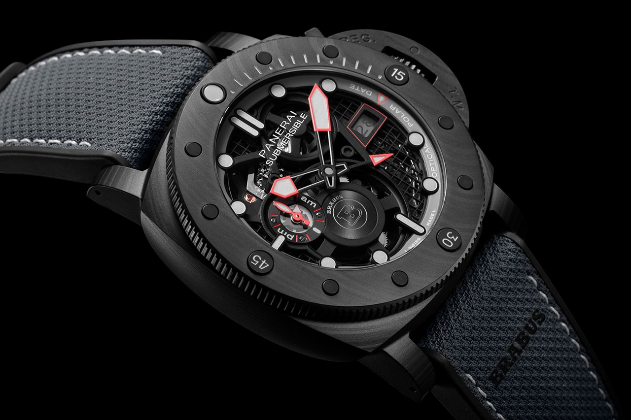 Panerai And Boatbuilding Arm of Brabus Collaborate on Limited Edition Submersible Inspired by Dayboats