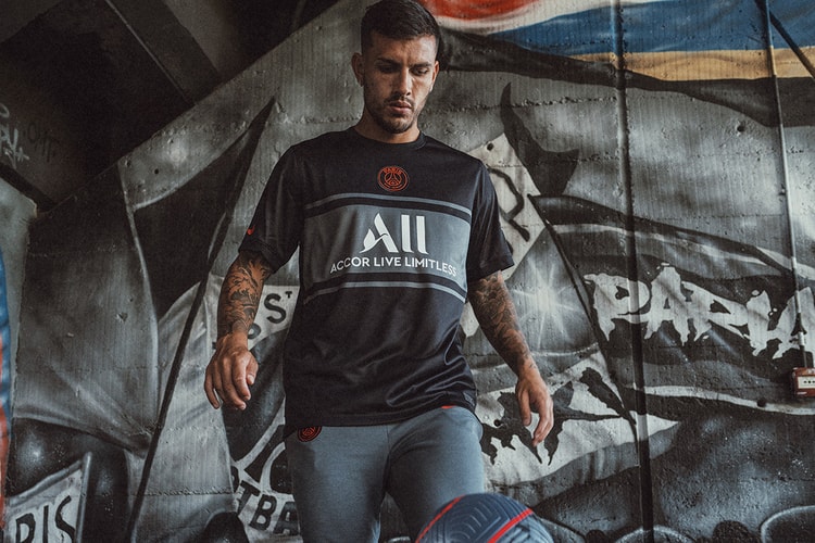 Paris Saint-Germain and Nike Present Stripped-Back 2021/22 Third Kit