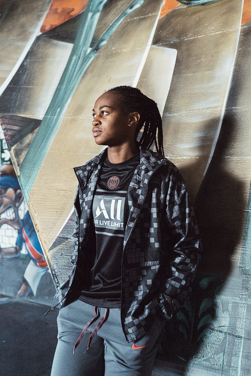 psg third kit hoodie