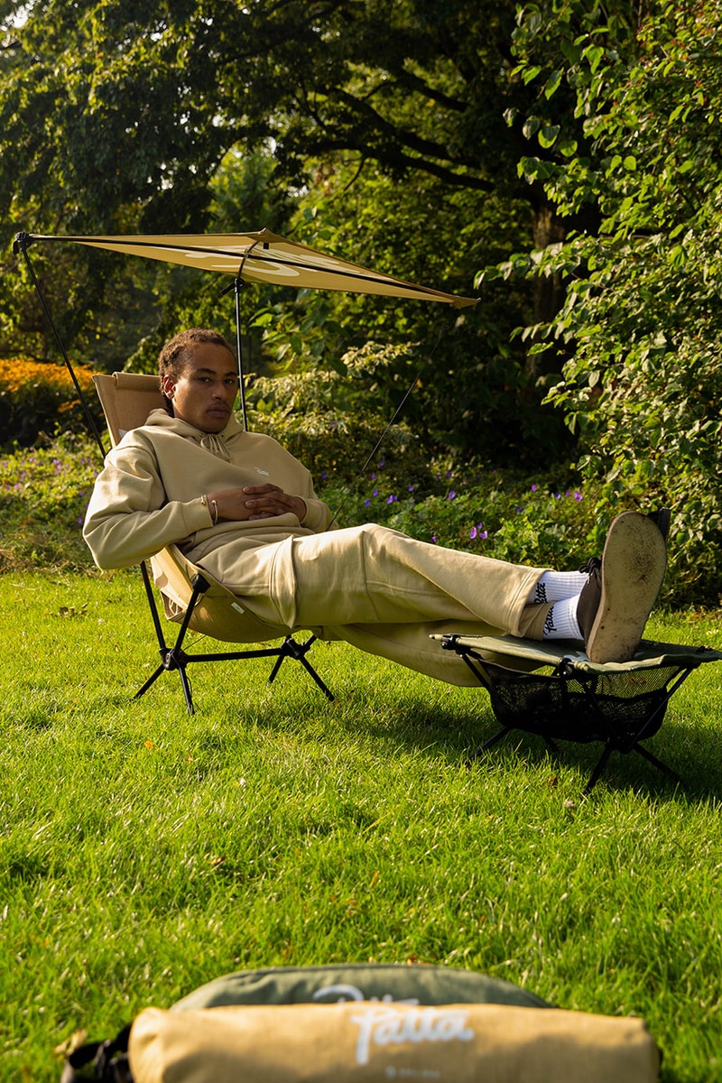 patta Helinox camping capsule chair one table furniture 