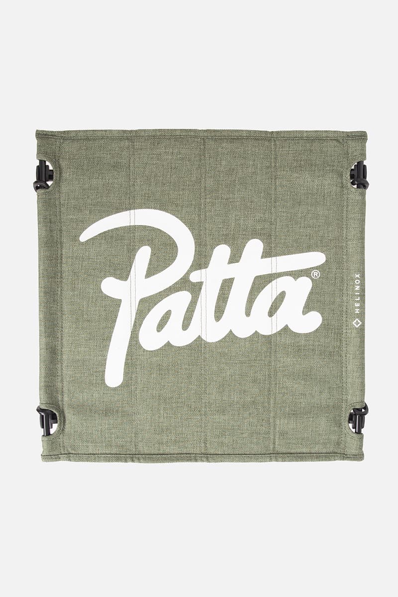 patta Helinox camping capsule chair one table furniture 