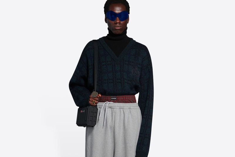 Balenciaga Trompe-L’Oeil Sweatpants Exposed Boxer Detail Backlash Info