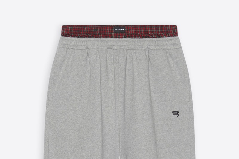 Balenciaga Trompe-L’Oeil Sweatpants Exposed Boxer Detail Backlash Info