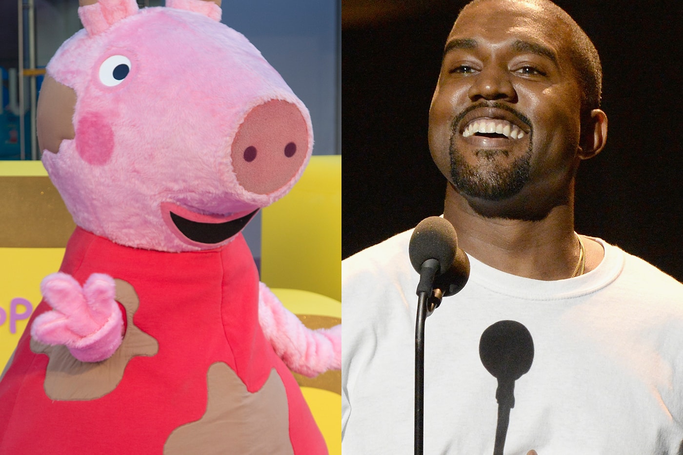 Peppa Pig 6.5 Kanye West DONDA album pitchfork review twitter comparison Ye British cartoon music 