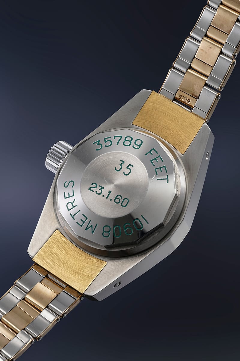 rolex mariana trench watch