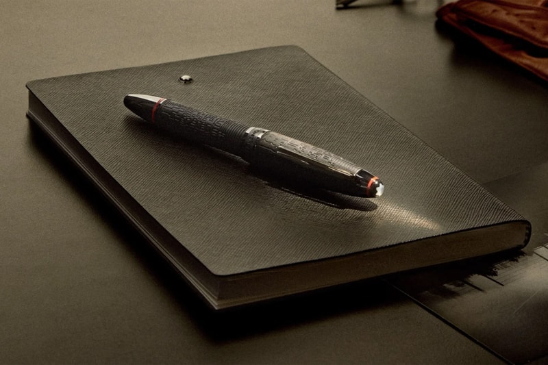 pirelli montblanc rubber vulcanized Meisterstück pen luxury premium solid gold nib limited edition collaboration