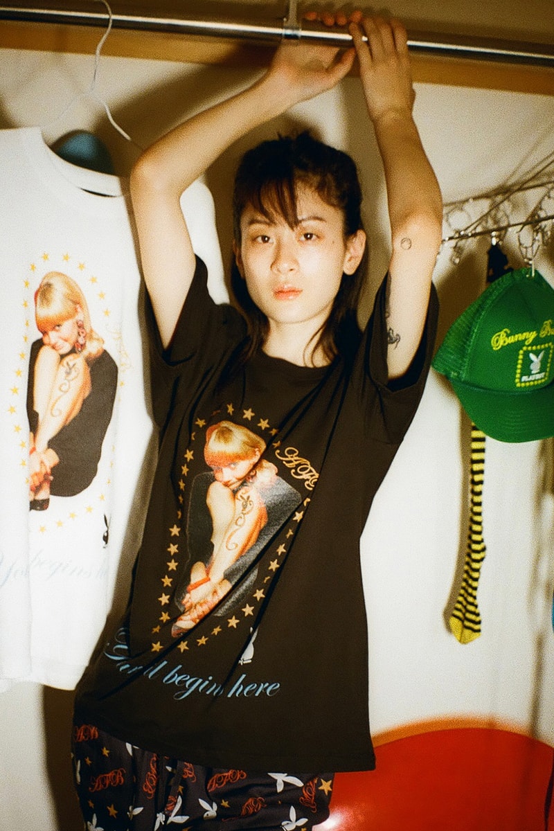 Playboy AFB Your Tail Begins Here Capsule Release Collection Absolutely Fucking Bitch Buy Price pajamas T shirt Cap