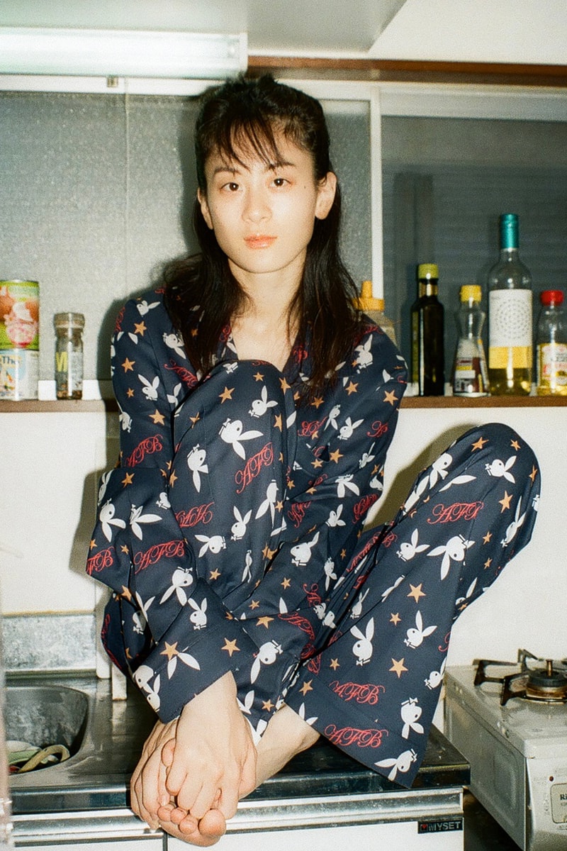 Playboy AFB Your Tail Begins Here Capsule Release Collection Absolutely Fucking Bitch Buy Price pajamas T shirt Cap