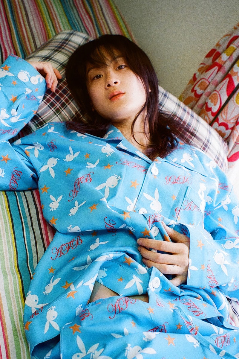 Playboy AFB Your Tail Begins Here Capsule Release Collection Absolutely Fucking Bitch Buy Price pajamas T shirt Cap