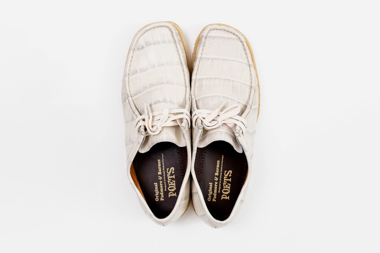 poets gino ianucci padmore and barnes p 204 white croc skin official release date info photos price store list buying guide