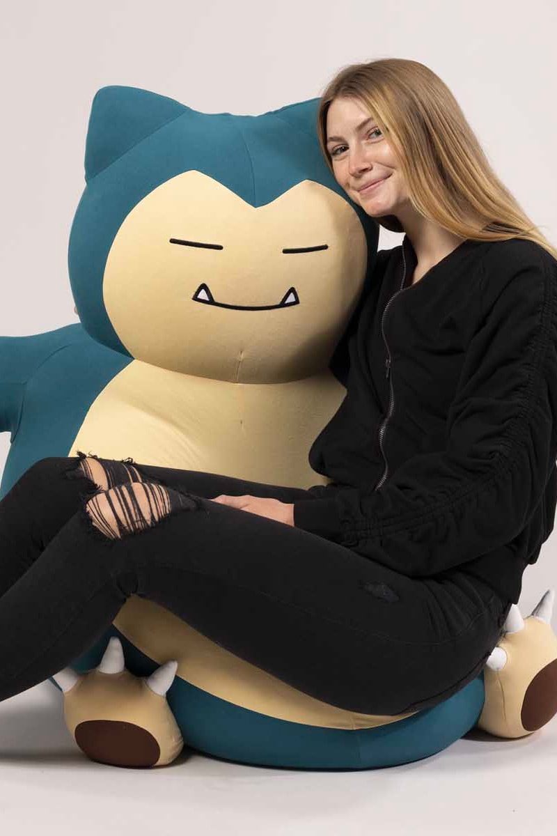 Pokemon Large Snorlax Cushion Bed Release Info