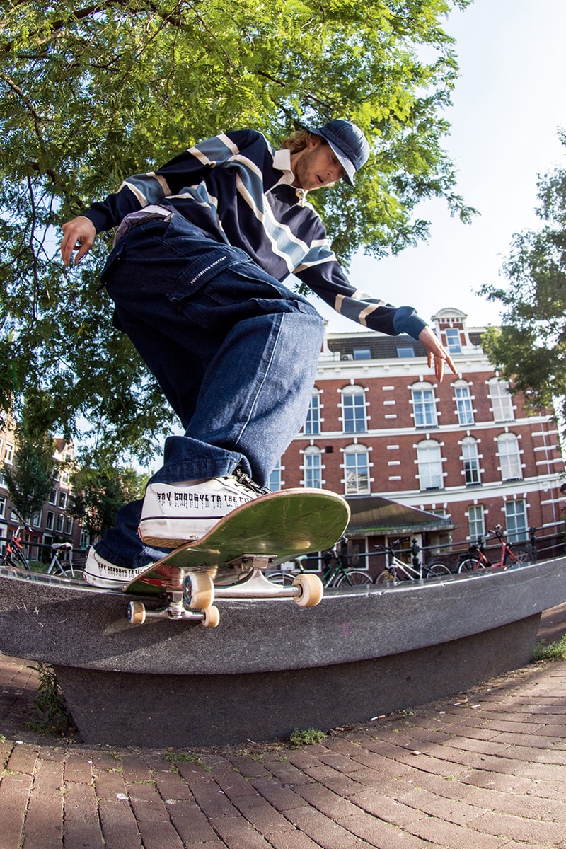 pop trading company amsterdam fall winter 2021 skateboard skating second release collection drop details