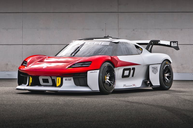 Porsche Reveals Details of Its Future-Driven, All-Electric Mission R Concept Study electric vehicles motorsport sports car