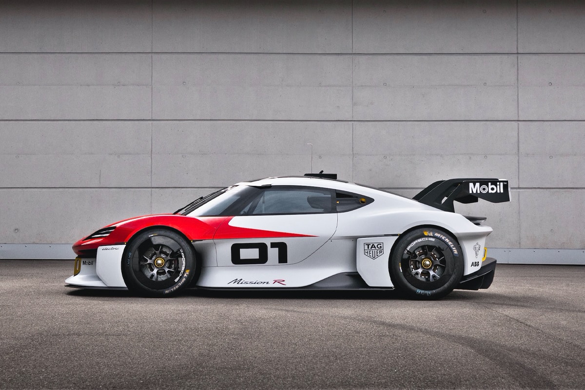 Porsche Reveals Details All-Electric Mission R Concept Study