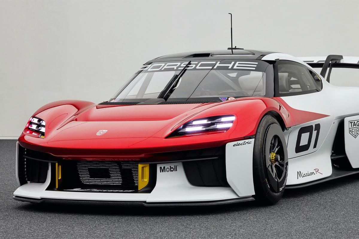 Porsche Reveals Details All-Electric Mission R Concept Study