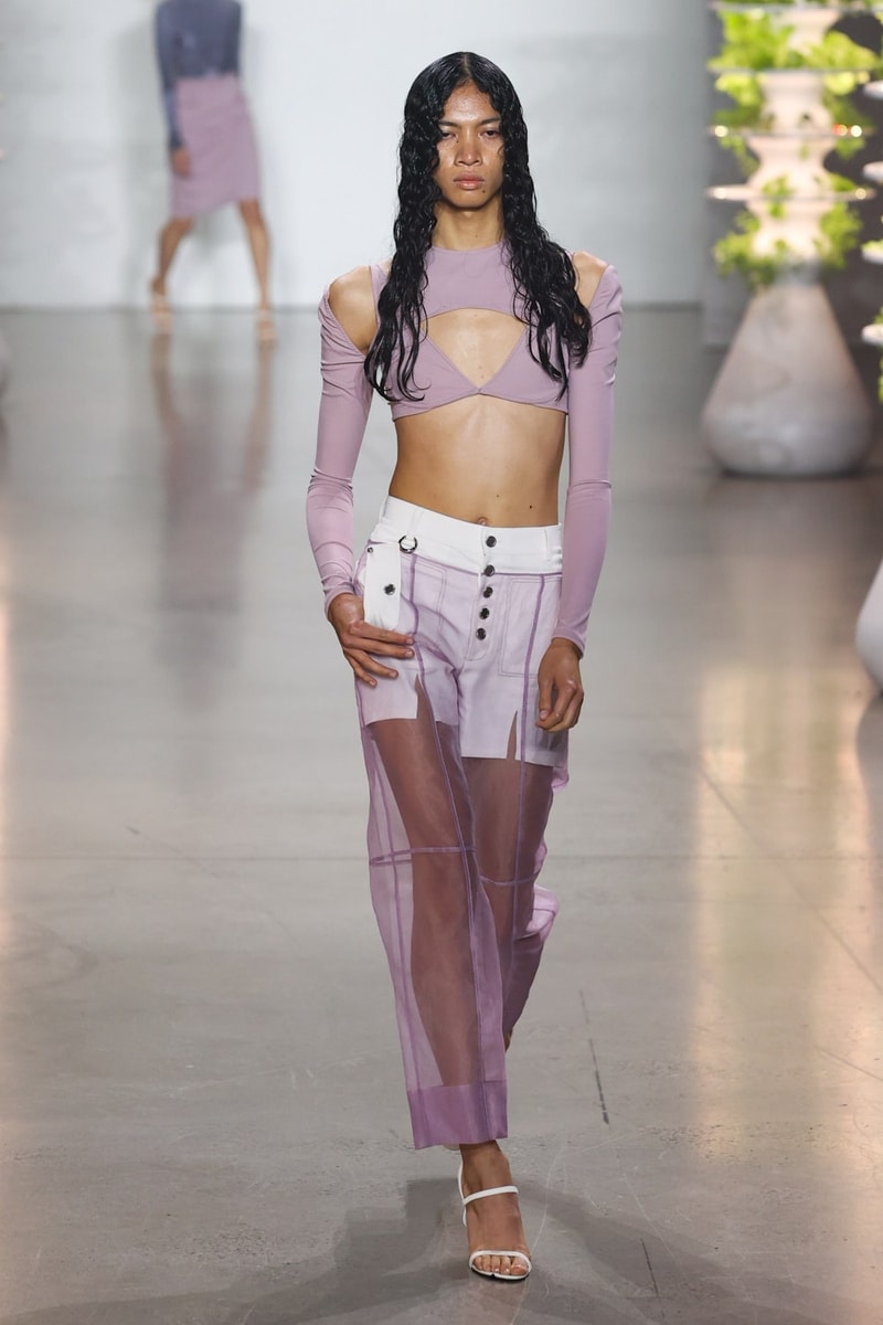 Private Policy's SS22 Collection Fashion Fluid Color Story Spring Summer 2022 Runway Show New York Fashion Week NYFW