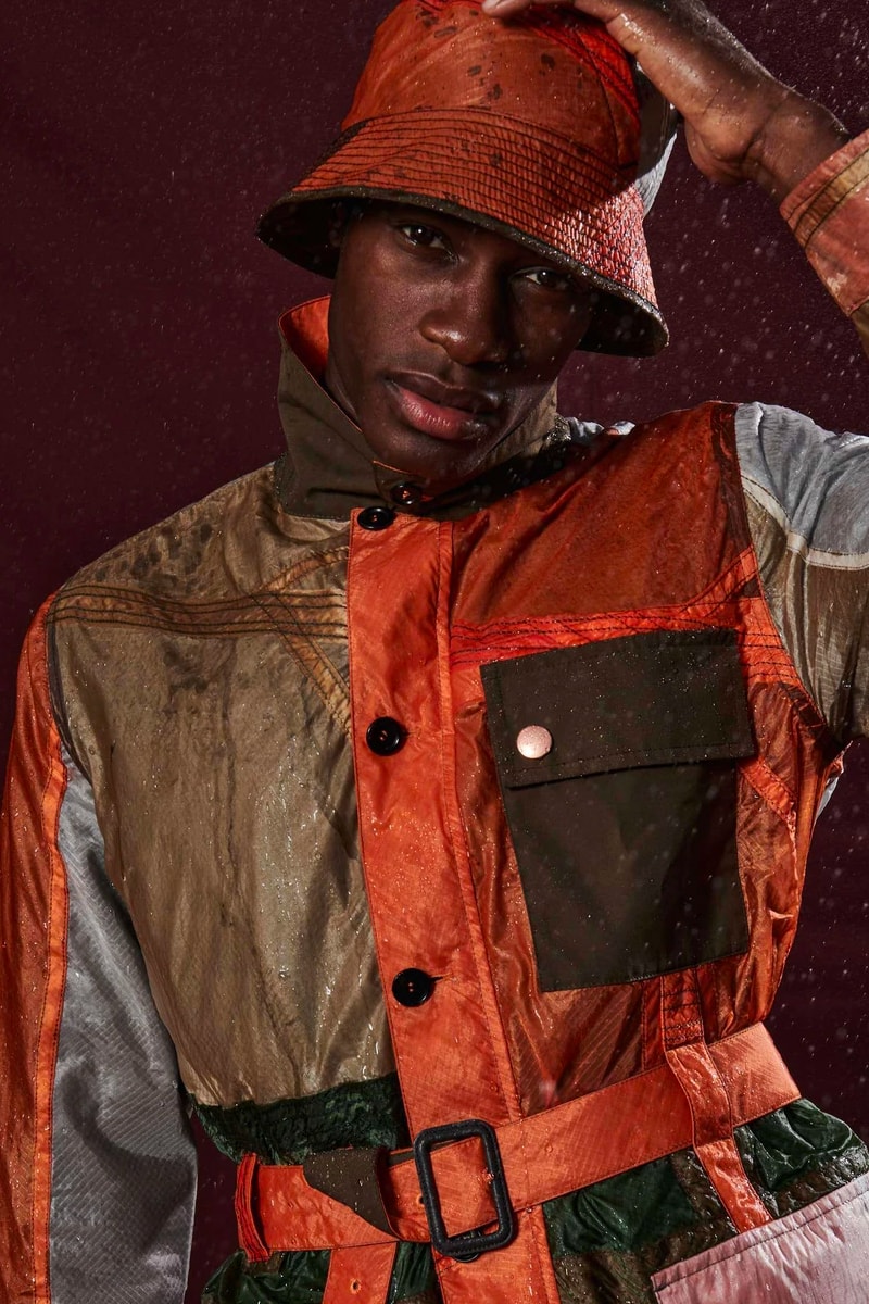 Private White V.C. Raeburn capsule collection lookbook RÆBURN military C9 parachute canopy Ventile British Manchester outerwear jackets 