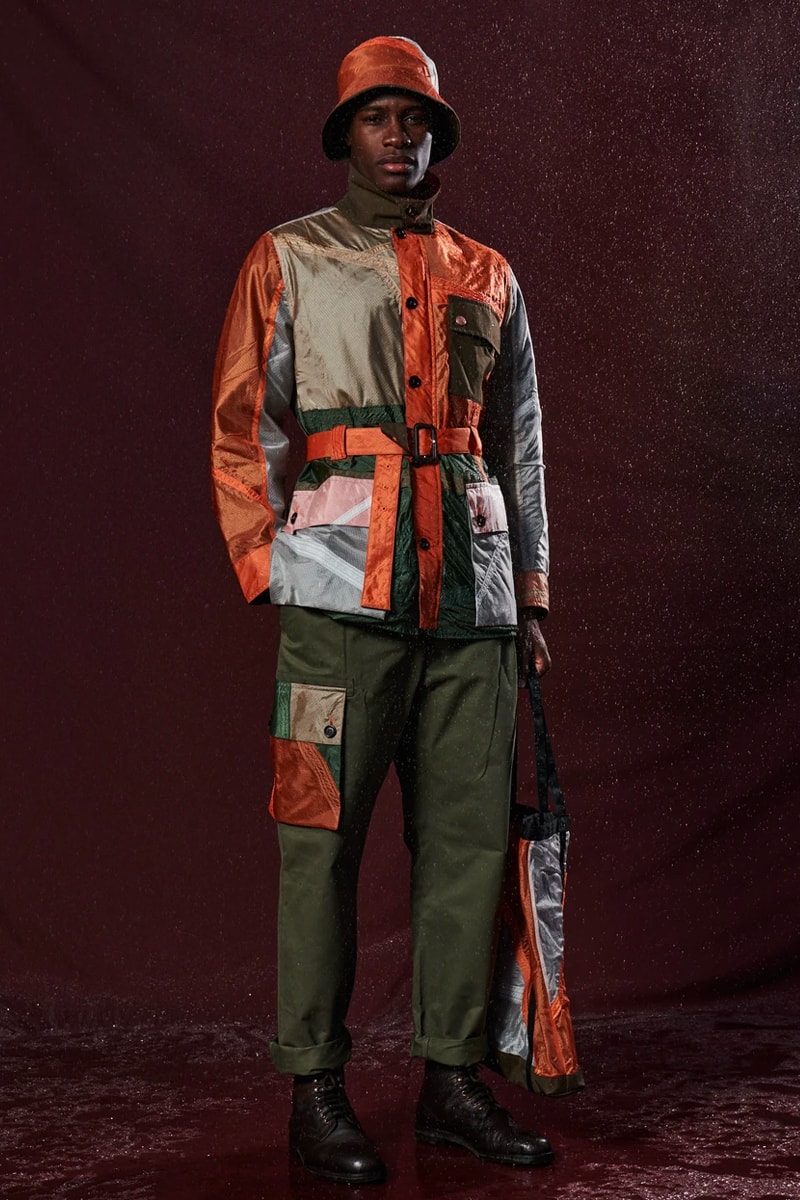 Private White V.C. Raeburn capsule collection lookbook RÆBURN military C9 parachute canopy Ventile British Manchester outerwear jackets 