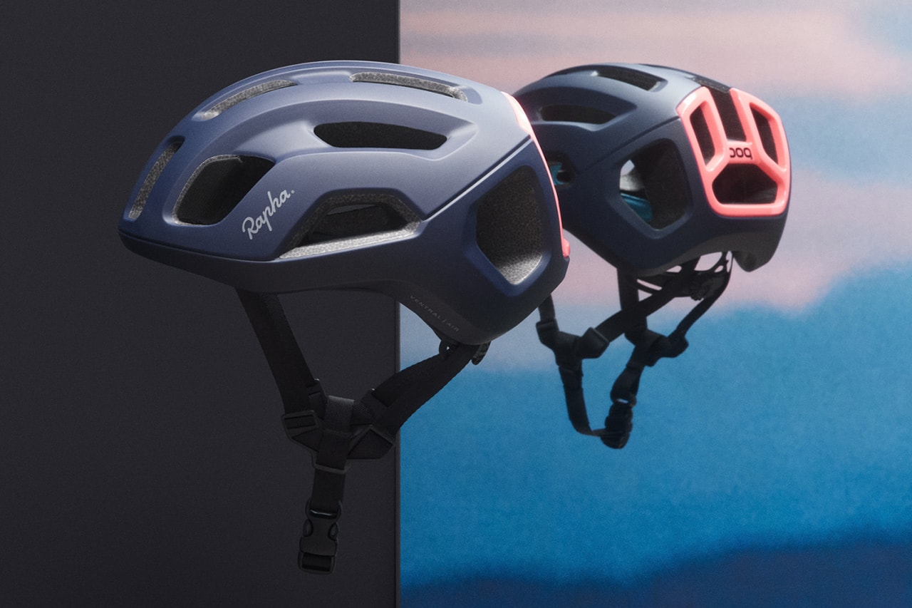 Совместная работа Rapha x POC по созданию велосипедных шлемов. Опубликуйте информацию о том, сколько и когда они выпадут.