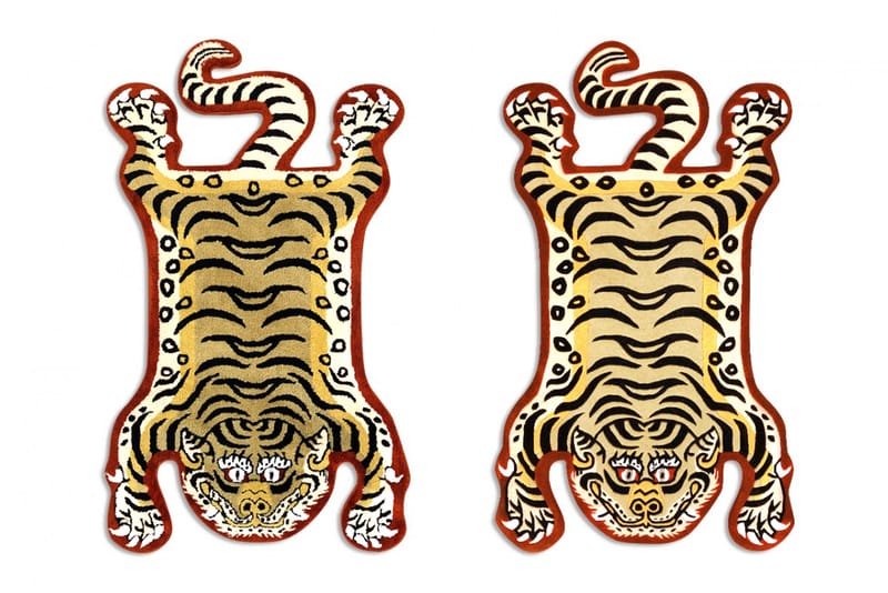 RAW EMOTIONS Relaunches Vintage Mascot Tiger Rugs