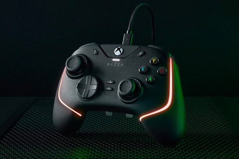 razer wolverine v2 chroma rgb lighting xbox series x s controller wired back trigger interchangeable joysticks esports 