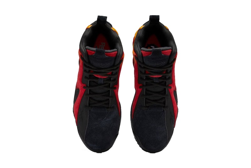 reebok anser iv kamikaze ii 4 2 black flash red baked earth semi solar gold h01313 h01318 official release date info photos price store list buying guide