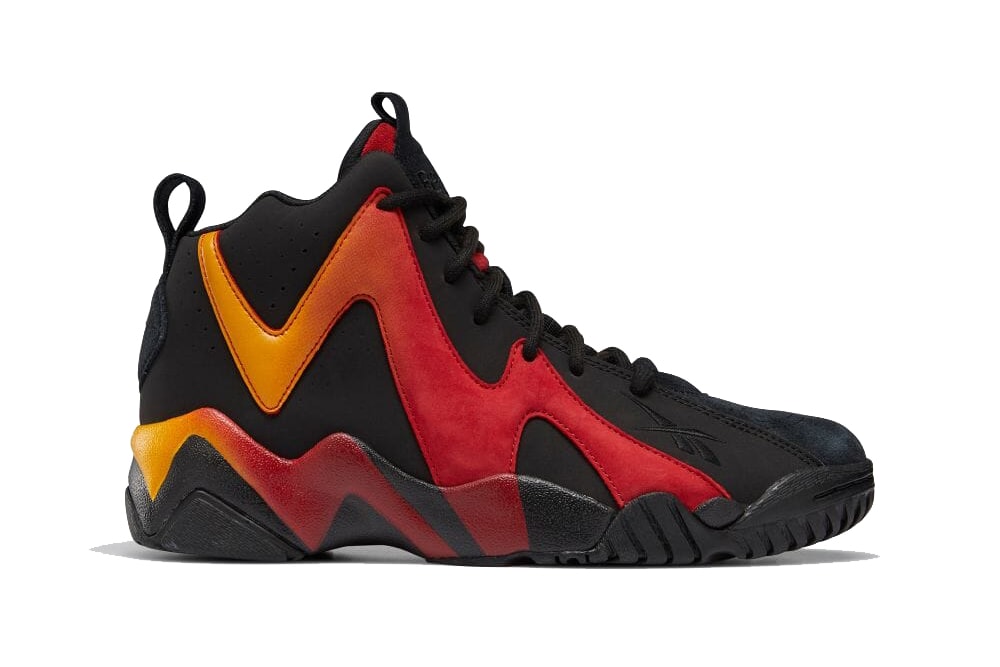 reebok anser iv kamikaze ii 4 2 black flash red baked earth semi solar gold h01313 h01318 official release date info photos price store list buying guide