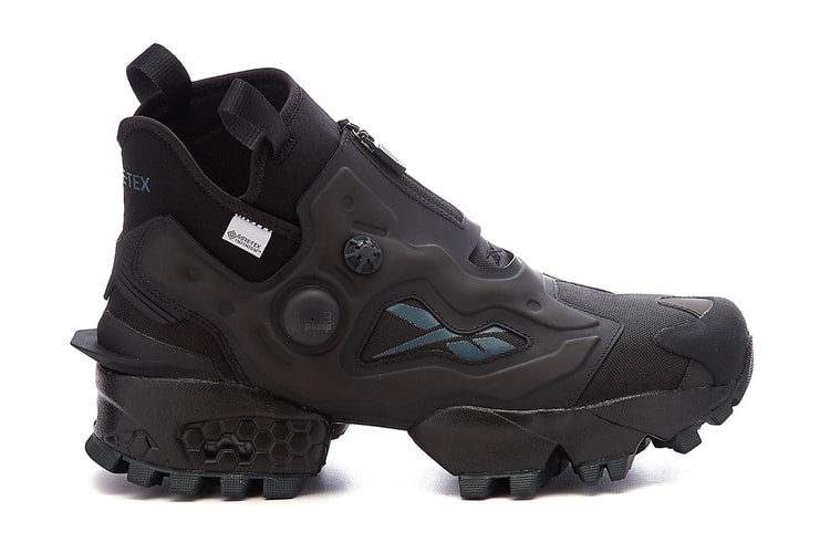 The Reebok Instapump Fury GORE-TEX Receives a "Triple-Black" Colorway
