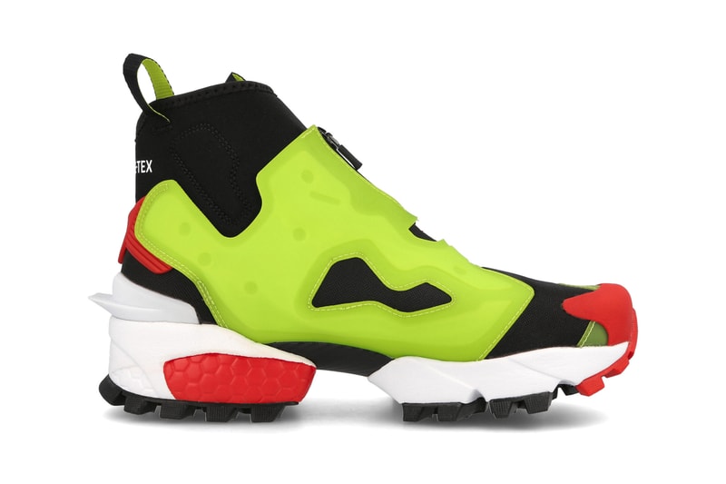 reebok instapump fury x gtx gore tex boot S23866 black acid yellow vector red white official release date info photos price store list buying guide