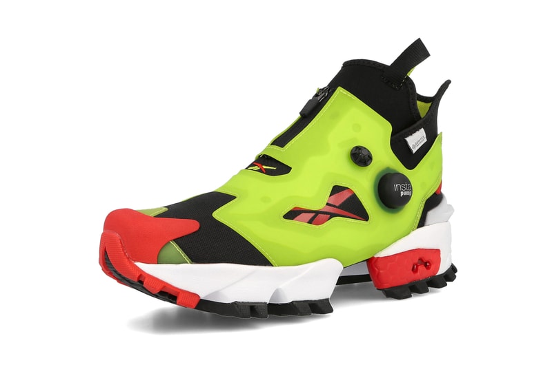 reebok instapump fury x gtx gore tex boot S23866 black acid yellow vector red white official release date info photos price store list buying guide