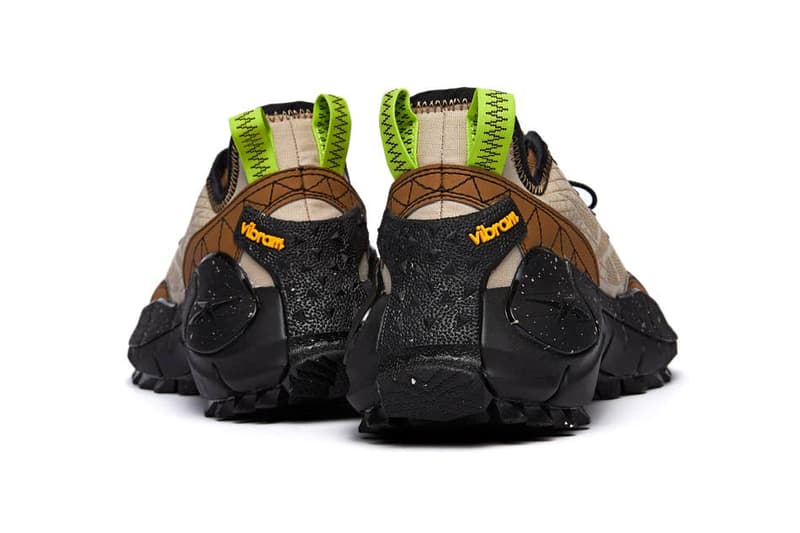 Reebok Zig Kinetica II Edge "Modern Beige" "Core Black" H00114 H00115 Vibram Sustainability A$AP ASAP Nast Sneaker Release Information Drop Date Footwear Shoes