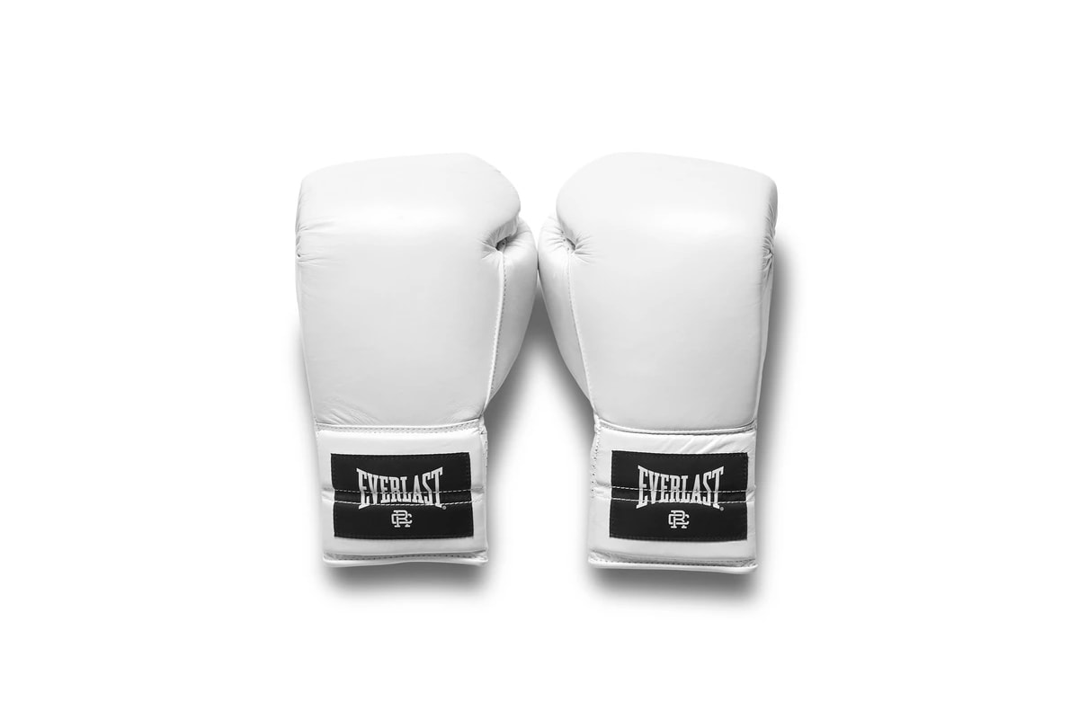reigning champ everlast boxing gloves heavy bag punching white limited edition capsule 