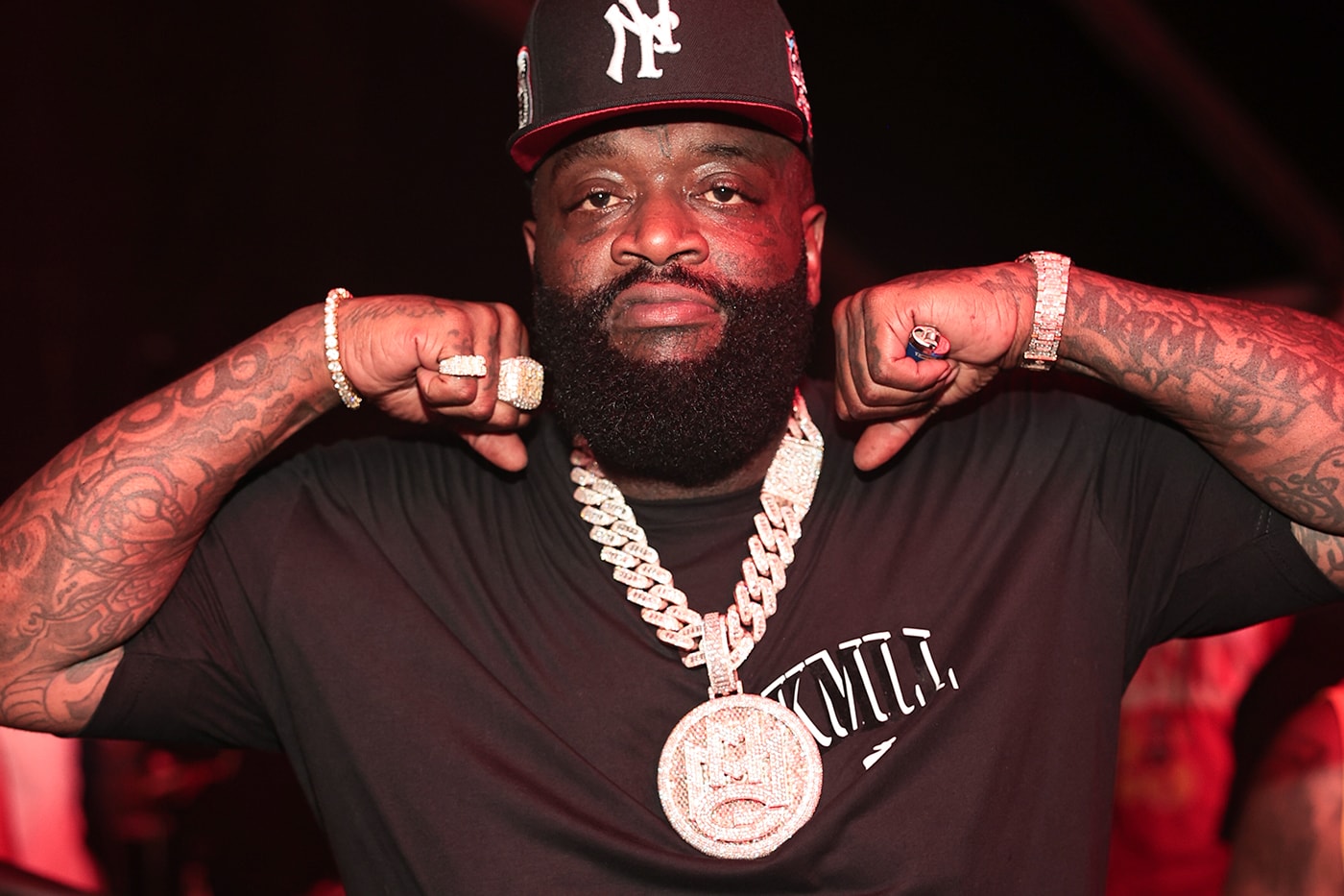 Rick Ross Earns Nine gold platinum RIAA Certifications aston martin music diced pineapples thug cry push it sorry 9 piece hustlin stay schemin bmf
