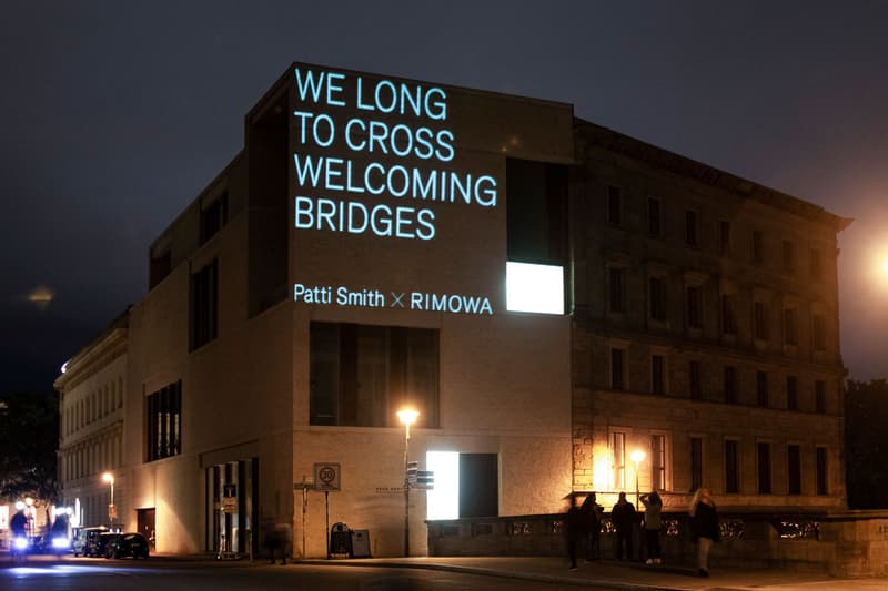 RIMOWA's Latest Campaign Plasters Patti Smith's Poetic Words Across the Globe