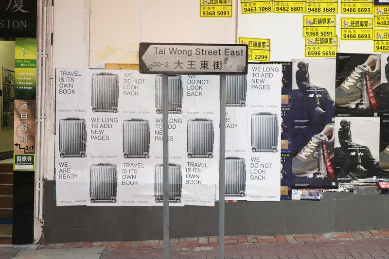 RIMOWA's Latest Campaign Plasters Patti Smith's Poetic Words Across the Globe