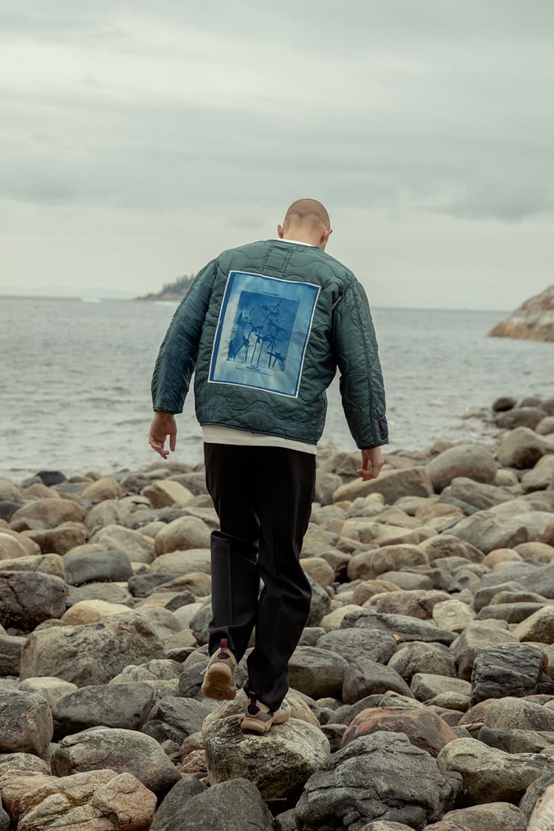 Roden Gray x OAMC Liner Jacket Exclusive Limited Edition Rare Release Information Luke Meier Vancouver Cyanotype Blue Graphic Drop Date