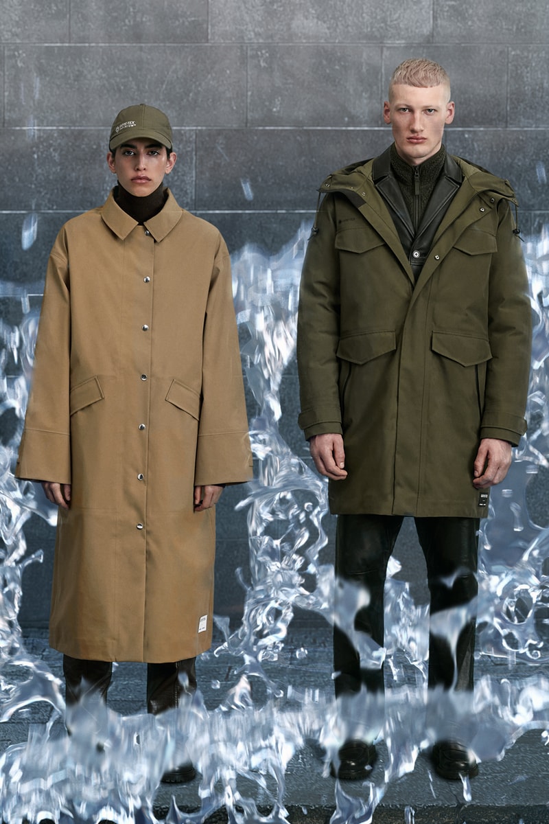 Samsøe goretex capsule fw21 fall winter infinium outerwear 