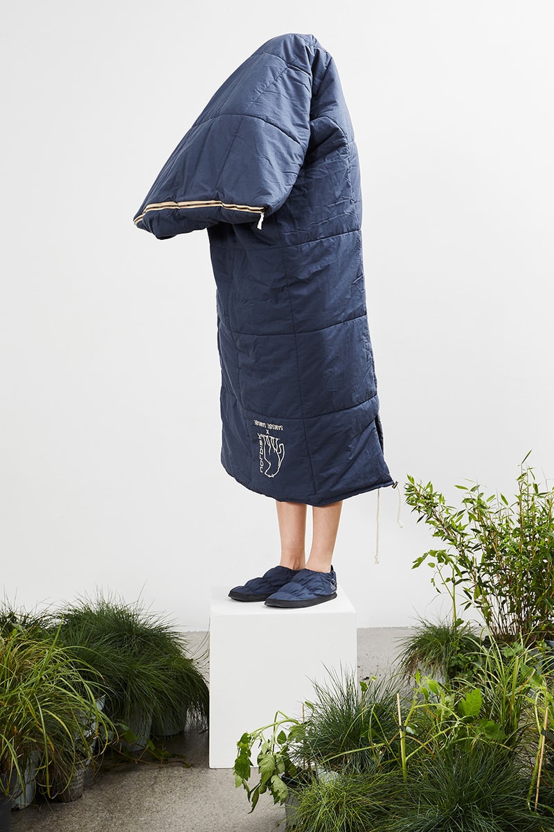 Samsøe Samsøe x Nordisk "Stillness" Collaboration release information mug flask sleeping bag