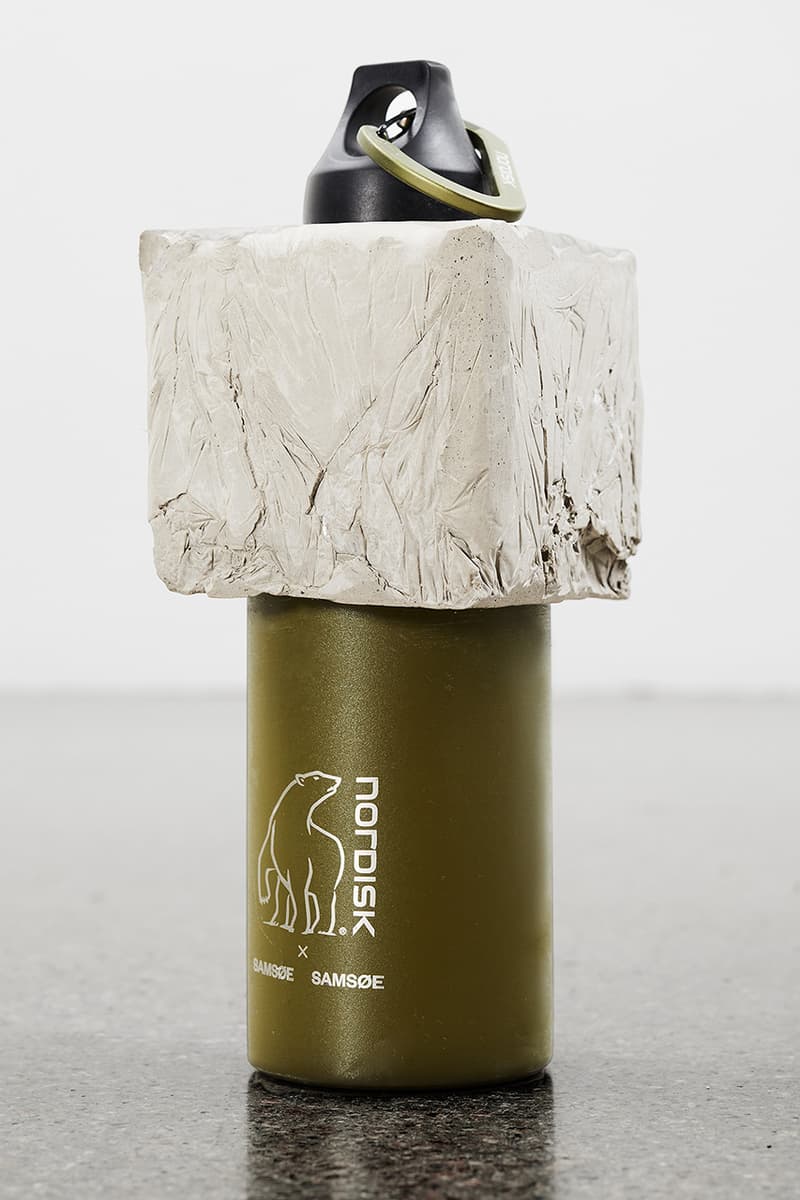 Samsøe Samsøe x Nordisk "Stillness" Collaboration release information mug flask sleeping bag