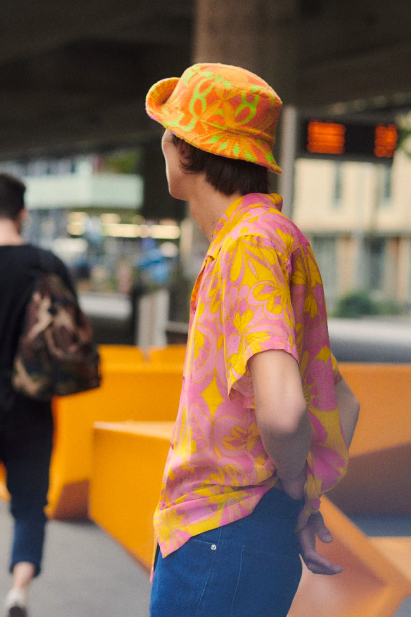 Sandro Menswear Spring/Summer 2022 Lookbook SS22 tailoring fashion french tie dye knit sweaters relaxed fit shirts 