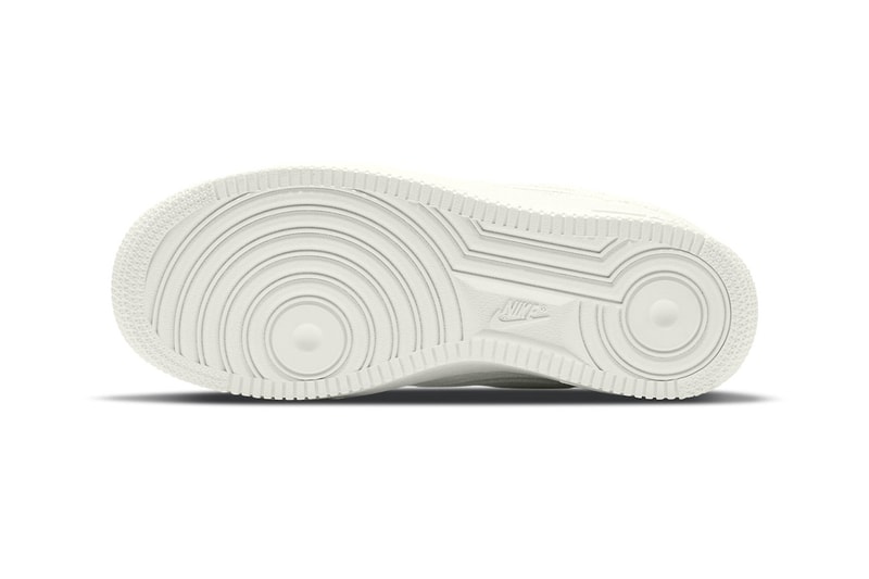 Serena Williams Releases a Special Edition Nike Air Force 1 LXX Zip white gold zipper tumbled leather 10 4 01 signatures graphic insole dual embroidered swoosh release info