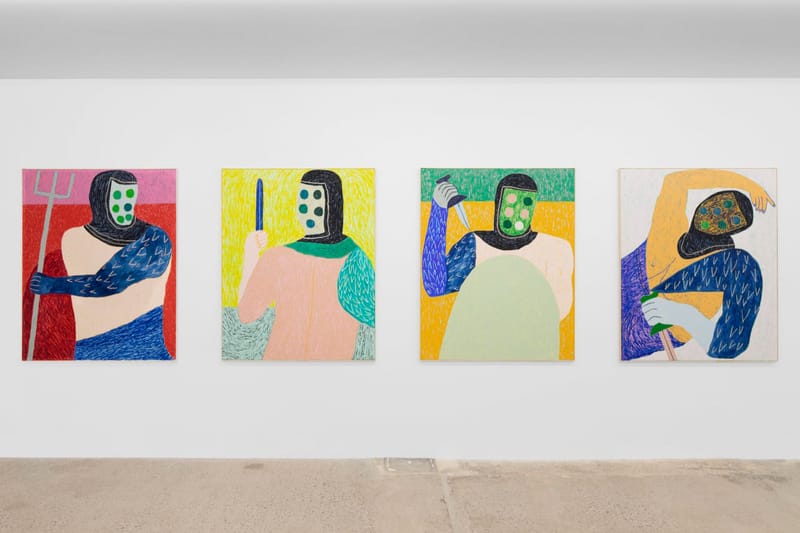 Simon Demeuter Resurrects Roman Gladiators Through Vibrant Hits of Color