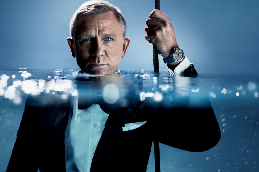 six decades of Bond watches rolex omega Sean Connery George Lazenby Roger Moore Timothy Dalton Pierce Brosnan Daniel Craig no time to die