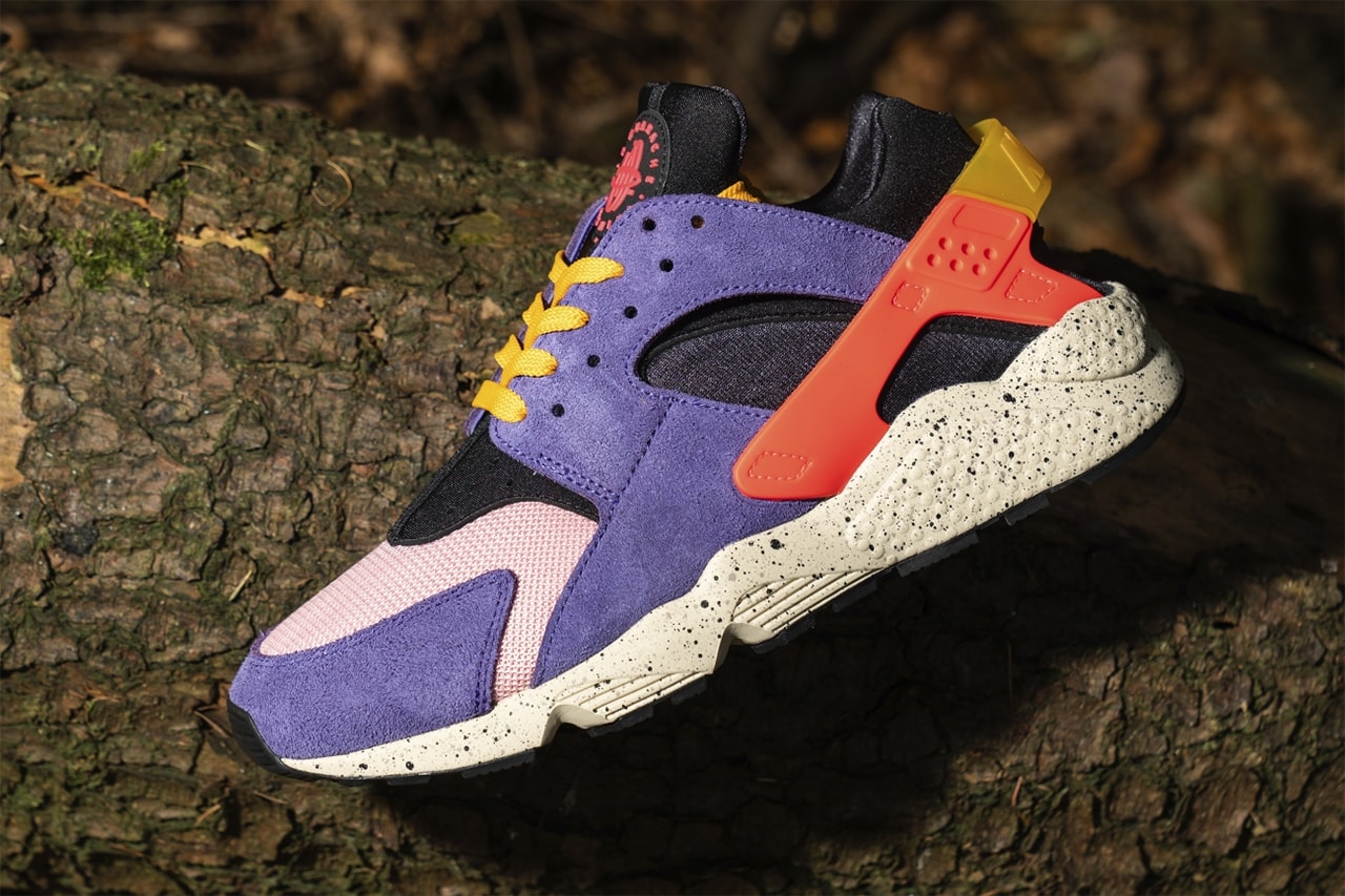 size nike air huarache acg purple orange yellow black release date info store list buying guide photos price exclusive 
