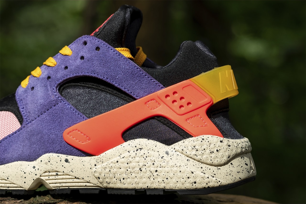 size nike air huarache acg purple orange yellow black release date info store list buying guide photos price exclusive 