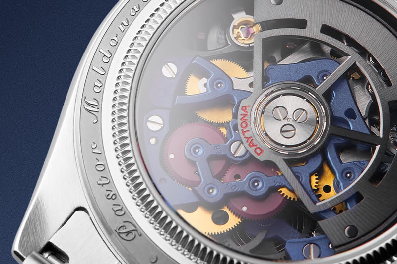 Racing Driver Pastor Maldonado Tasks Parisian Customizer Skeleton Concept With Reworking His Rolex Daytona