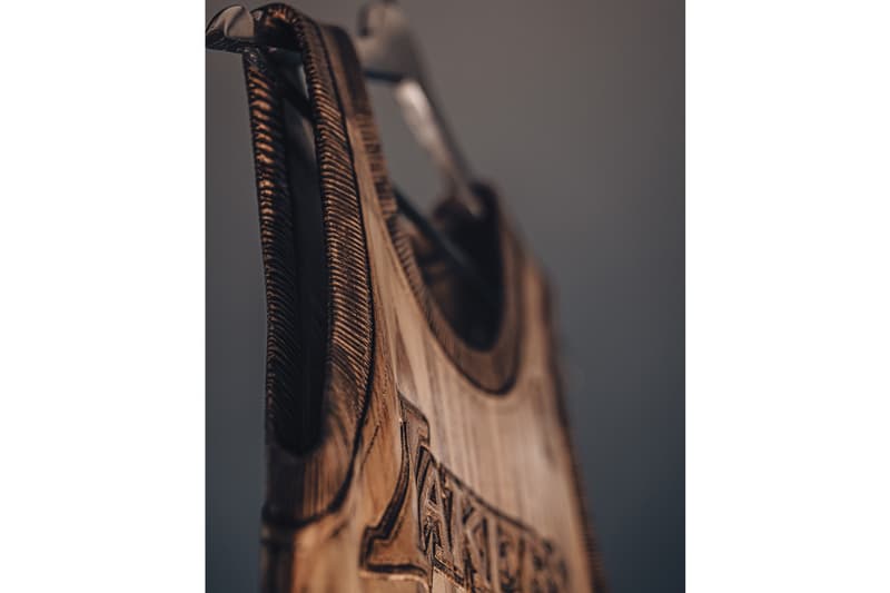 SNK Labs Kobe Bryant Wooden Sculpture Italy